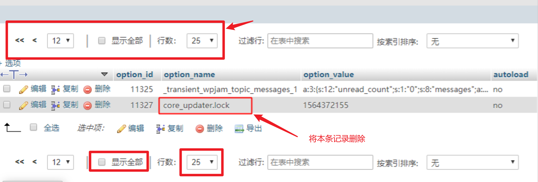 解决升级 WordPress时提示”另一更新正在进行”-追梦人