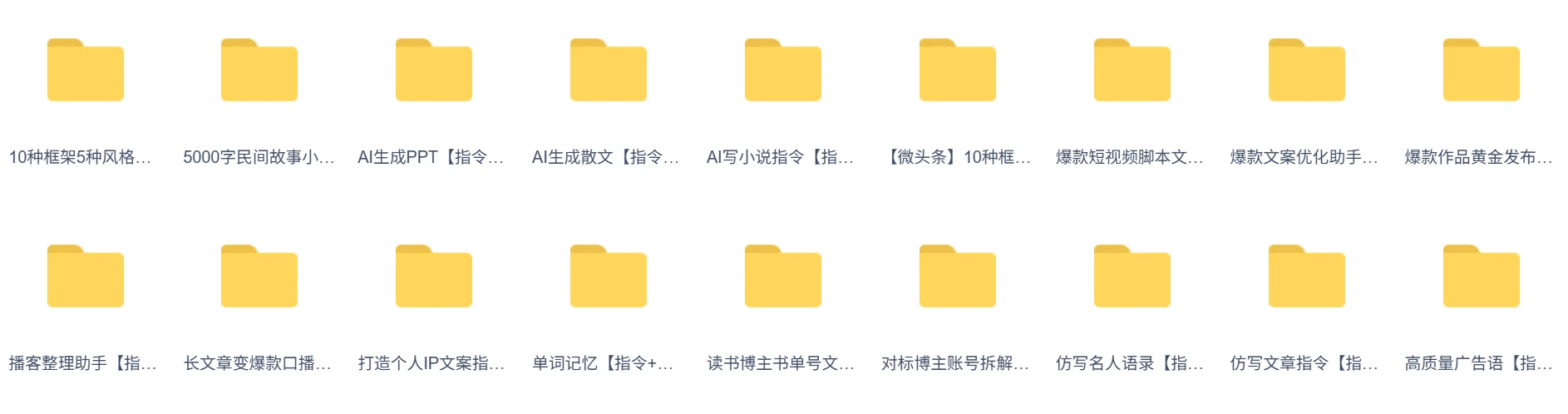 图片[1]-「资源分享」AI指令合集大全，帮你高效工作-追梦人