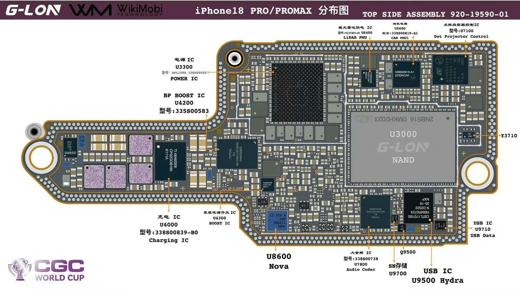 IPhone18pro 主板布局2
